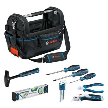 Bosch GWT 20 ve El Aleti Seti Professional (9 Parça) - 1600A02H5B