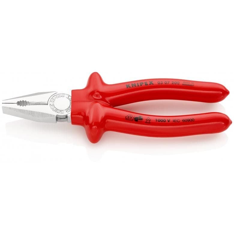 Knipex 03 07 VDE KOMBİNE PENSE 200 MM - KNI0307200
