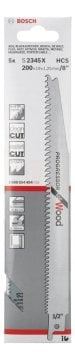 Bosch Panter Testere Bıçağı Progressor For Wood S 2345 X 200 mm (5 Adet) - 2608654404