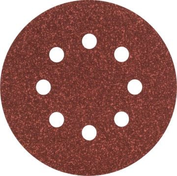 Bosch Eksantrik Zımpara Kağıdı 8 Delik 125 mm 60 Kum (5 Adet) - 2609256A23