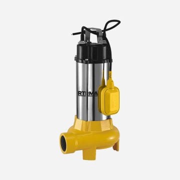 Rtrmax RTM843 Foseptik Dalgıç Pompası (Bıçaklı) 1,5Kw/2Hp 12 Mt
