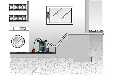 Metabo Dalgıç Pompa Temiz Su TPF 6000 SN (450W - 6600 Lt/s - 6 Mt)