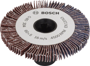 Bosch PRR 250 ES RULO ZIMPARA 5 MM 80 KUM - 1600A00150