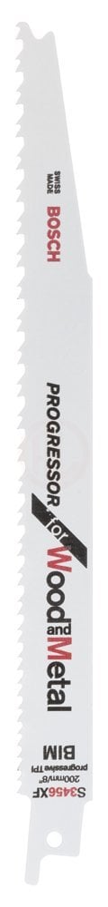 Bosch Panter Testere Bıçağı Progressor For Wood And Metal S 3456 XF 200 mm (2 Adet) - 2608654405
