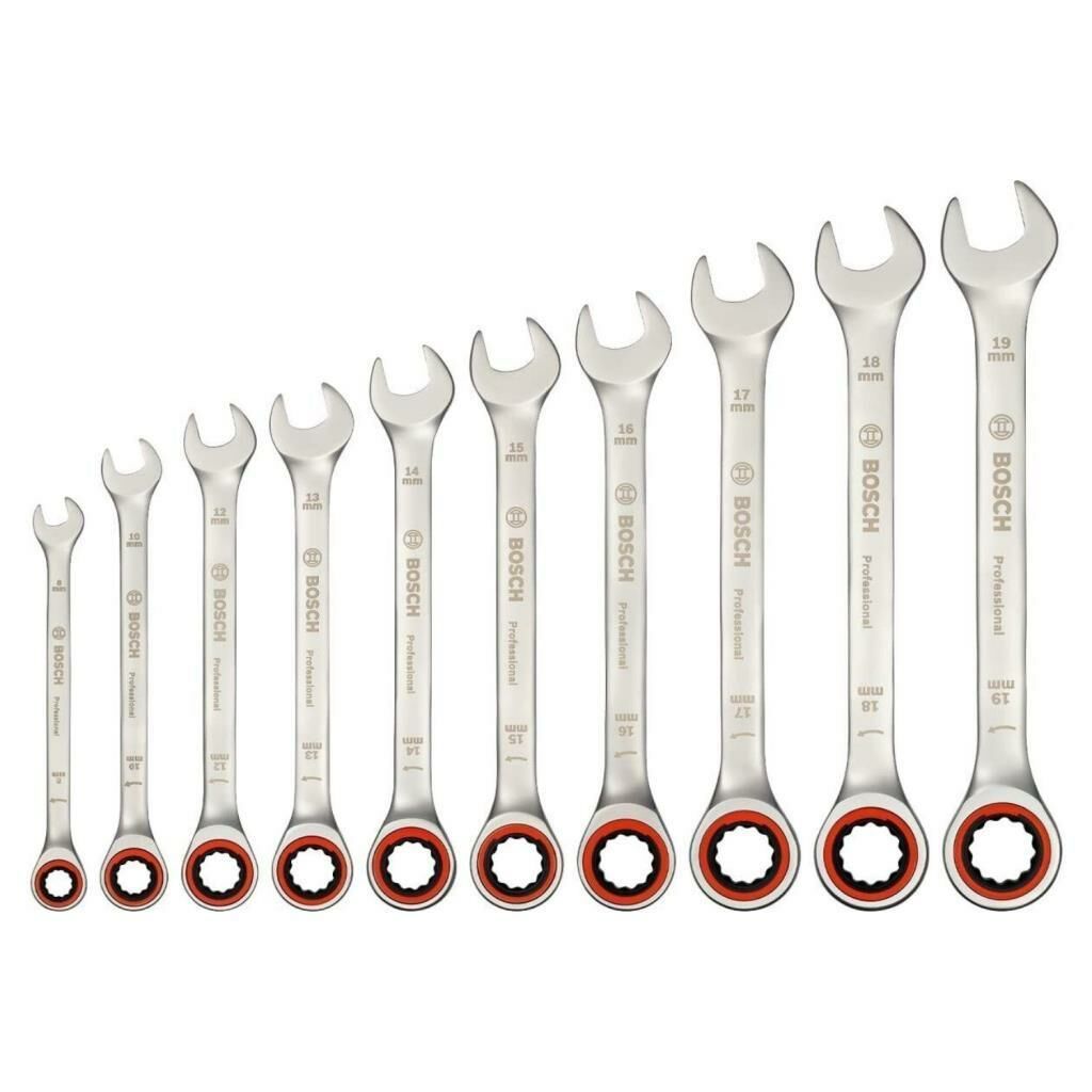 Bosch Profesyonel Anahtar Takımı 10 Parça - 1600A02AU0