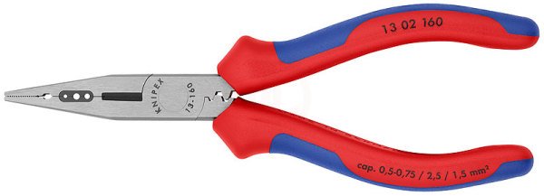 Knipex 13 02 ELEKTRİKÇİ PENSESİ 160 MM - KNI1302160