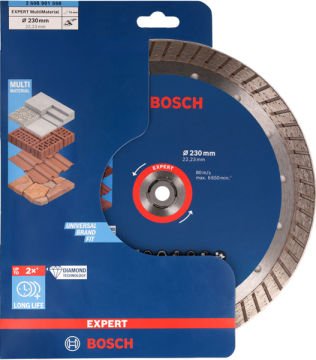 Bosch Expert Elmas Kesme Diski Turbo 230 Mm - 2608901598