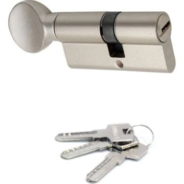 Yuma Kilit Ymk Hibrit Mandallı Barel 68 Mm Bilyalı Saten (Blisterli)