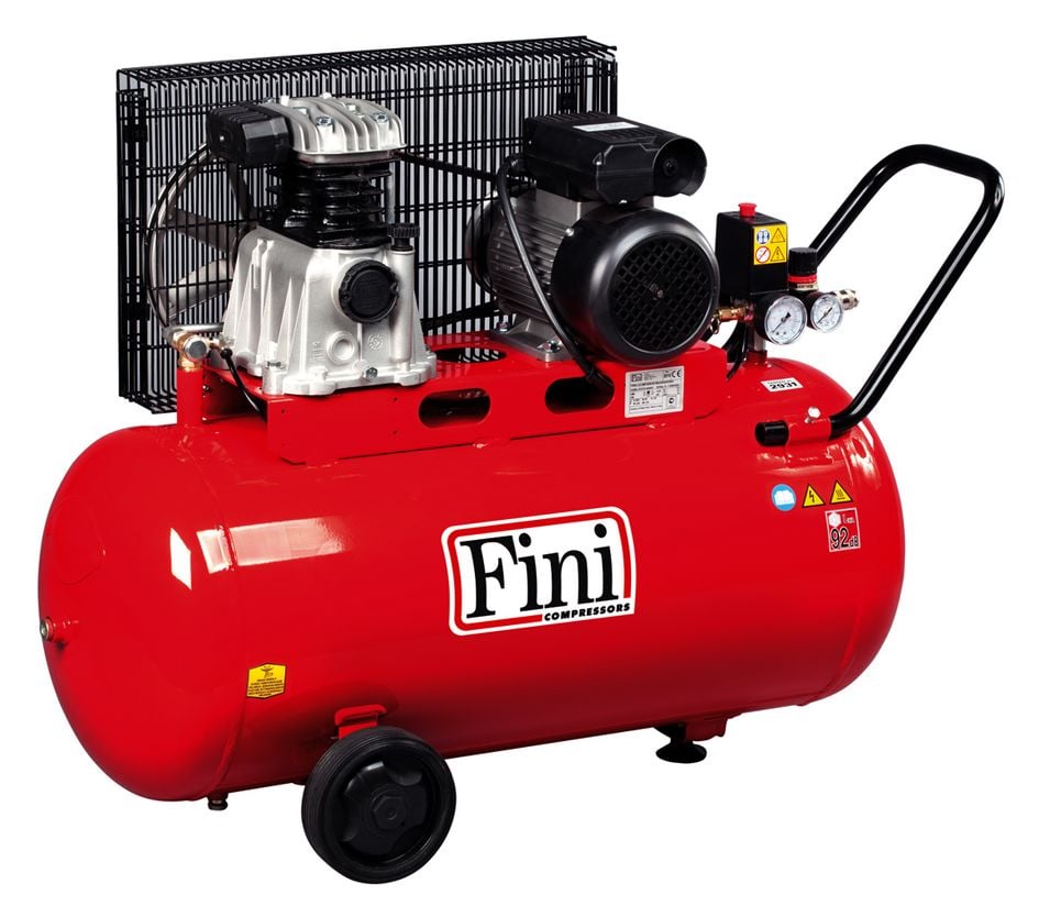 Fini Kasnaklı Yağlı Kompresör 10/145 Bar - Psi - FINIMK102N-100