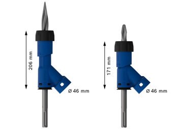 Bosch Expert Gde Clean Max Düz Keski Adaptörü 400 Mm - 2608901476