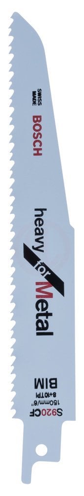 Bosch Panter Testere Bıçağı Heavy For Metal S 920 CF 150 mm (5 Adet) - 2608654820