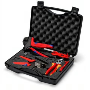 Knipex 979104V02 Mc4 Solar Konektörler İçin 7 Parçalı Set