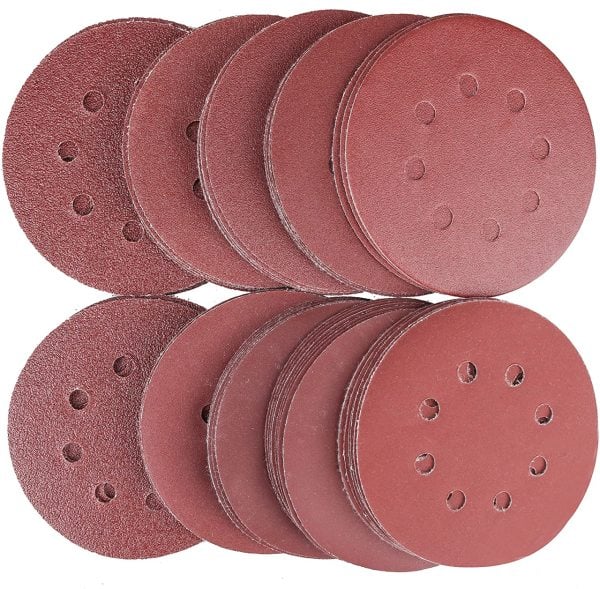Bosch Eksantrik Zımpara Kağıdı 8 Delik 125 mm Set (6 Parça) - 2609256A28