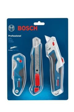Bosch Profesyonel Maket Bıçağı Seti 3 Parça - 1600A027M4