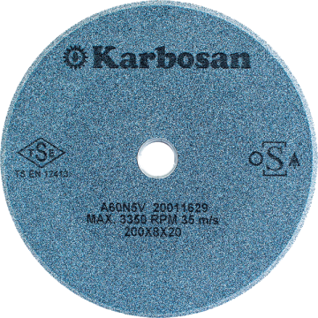 Karbosan Nk Testere Taşı T1 Düz 200X8,0X20 Mm Nk 80