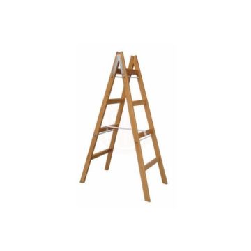 Buse A Tipi Ahşap Merdiven 4 Basamaklı (140 Cm)