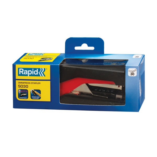 Rapid FS30 Zımba Omnipress Siyah-Kırmızı - 5000547