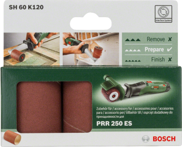 Bosch PRR 250 ES RULO ZIMPARA 120 KUM 3 ADET - 1600A0014R