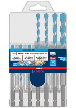 Bosch Expert Hex-9 Multi Construction Matkap Ucu Seti 7 Li 5/5.5/6/7/8/10 Mm - 2608902371