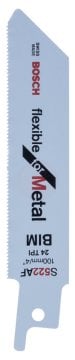 Bosch Panter Testere Bıçağı Flexible For Metal S 522 AF 100 mm (5 Adet) - 2608656010