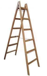 Buse A Tipi Ahşap Merdiven 6 Basamaklı (200 Cm)