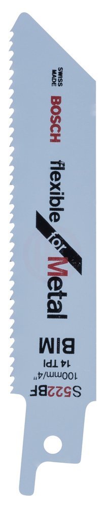 Bosch Panter Testere Bıçağı Flexible For Metal S 522 BF 100 mm (5 Adet) - 2608656011