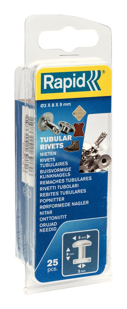 Rapid Boru Perçin Alüminyum 8x3x9 mm (1 Paket/25 Adet) - 5000415