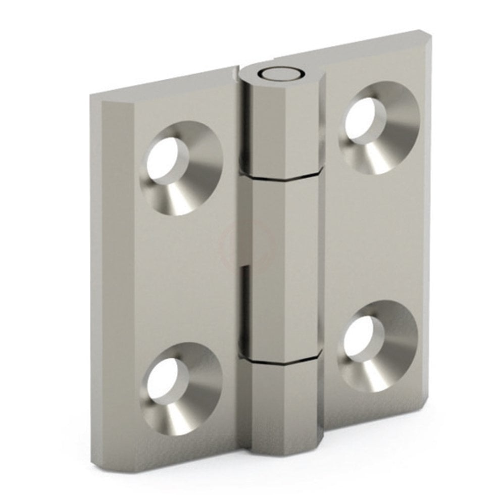 Mesan Yaprak Menteşe Paslanmaz Çelik 50X50 Mm Delikli - MESAN099404