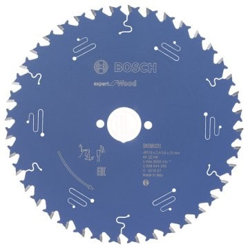 Bosch Daire Testere Bıçağı Expert For Wood 210x30 mm 40 Diş (2,4/1,6 mm) - 2608644056
