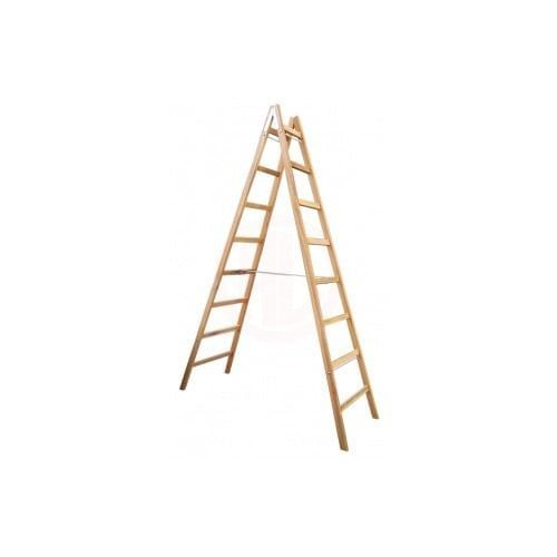 Buse A Tipi Ahşap Merdiven 8 Basamaklı (260 Cm)