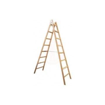 Buse A Tipi Ahşap Merdiven 8 Basamaklı (260 Cm)