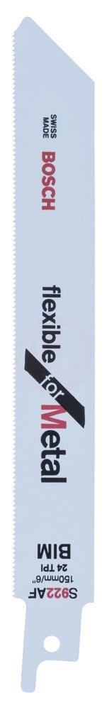 Bosch Panter Testere Bıçağı Flexible For Metal S 922 AF 150 mm (5 Adet) - 2608656013