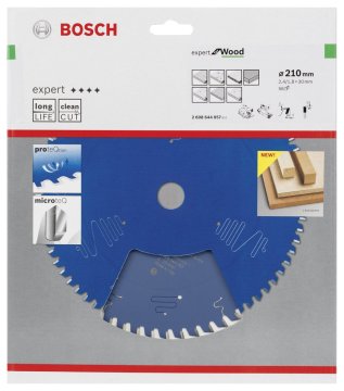 Bosch Daire Testere Bıçağı Expert For Wood 210x30 mm 56 Diş (2,4/1,8 mm) - 2608644057