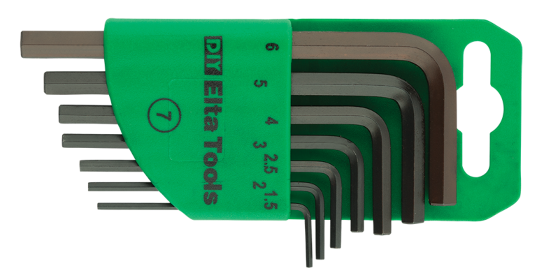 Elta Allen Anahtar Takımı Altı Köşe 7 Parça