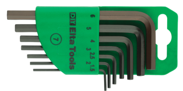 Elta Allen Anahtar Takımı Altı Köşe 7 Parça