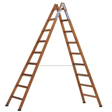 Buse A Tipi Ahşap Merdiven 9 Basamaklı (290 Cm)
