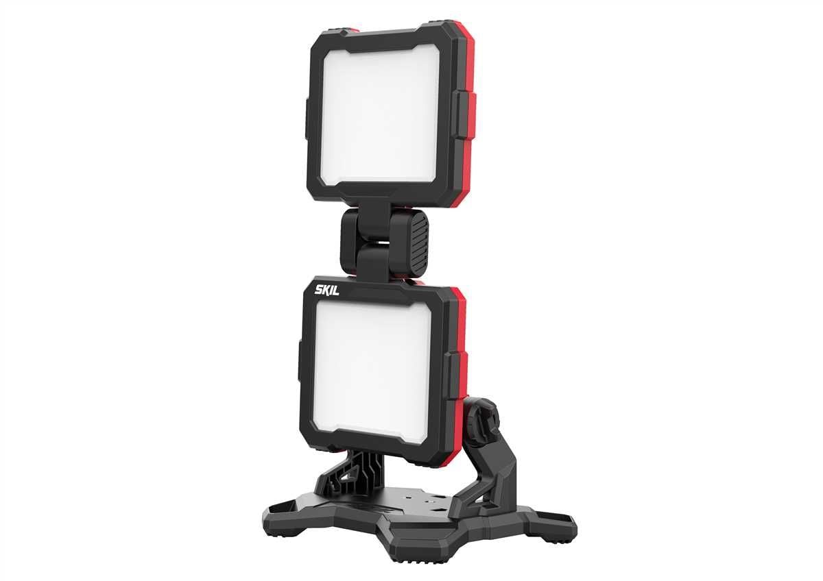 Skil Powertools 3157CA Akülü Çift Kafalı Led Işık 1800 Lümen