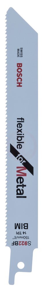 Bosch Panter Testere Bıçağı Flexible For Metal S 922 BF 150 mm (5 Adet) - 2608656014