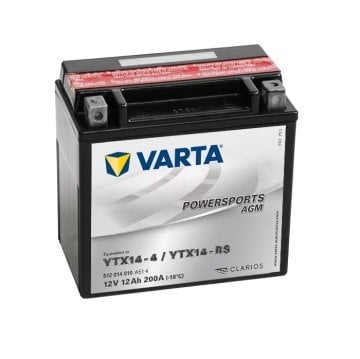 Ytx14-Bs 12V 12Ah Varta Motosiklet Akü