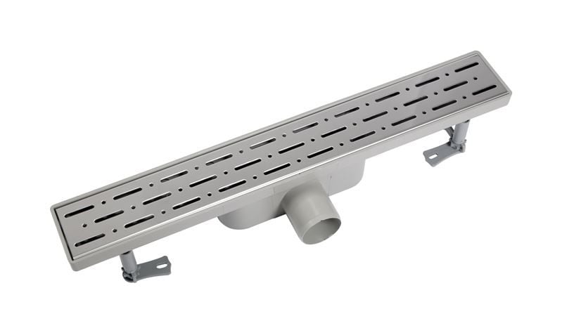 Visam Duş Süzgeci Eko Delikli Paslanmaz Çelik Izgaralı Ø50 mm 20 Cm