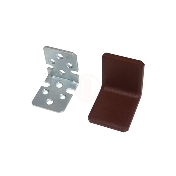 Ayder Plastik Kapaklı Metal Gönye 35x40x40 Beyaz - A 3500