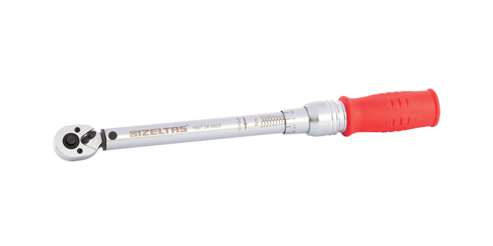 İzeltaş Cırcırlı Tork Anahtarı 1/4 İnç 4 - 20 Nm