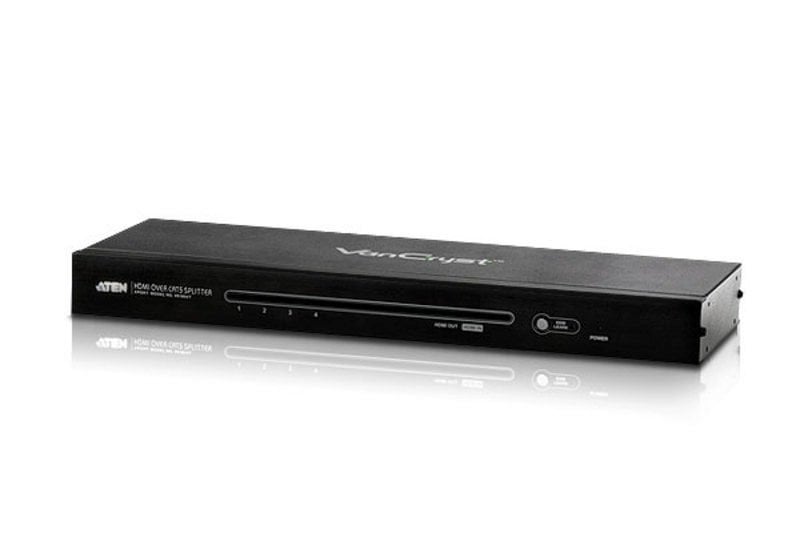Aten 4 Port Cat 5 Hdmı Video Çoklayıcı (4 Port Hdmı Over Cat 5 Splitter), 60 Mt