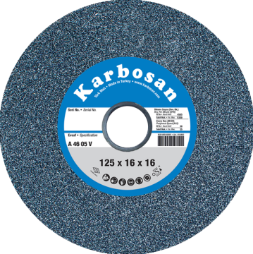 Karbosan NK Taşlama Taşı T1 Düz 200x25x20 mm 36 Kum - KAR920070