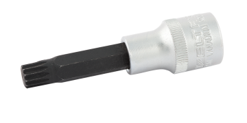 İzeltaş Oniki Köşe Lokmalı Bits Uç Yivli 1/2 İnç 140 mm