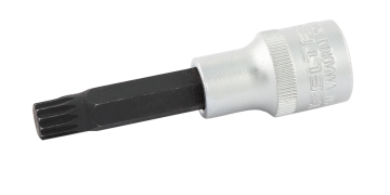 İzeltaş Oniki Köşe Lokmalı Bits Uç Yivli 1/2 İnç 140 mm