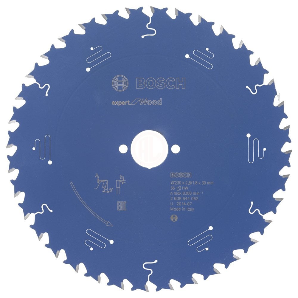 Bosch Daire Testere Bıçağı Expert For Wood 230x30 mm 36 Diş - 2608644062