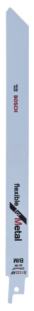 Bosch Panter Testere Bıçağı Flexible For Metal S 1122 AF 225 mm (5 Adet) - 2608656018