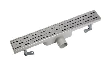 Visam Duş Süzgeci Eko Delikli Paslanmaz Çelik Izgaralı Ø50 mm 60 Cm