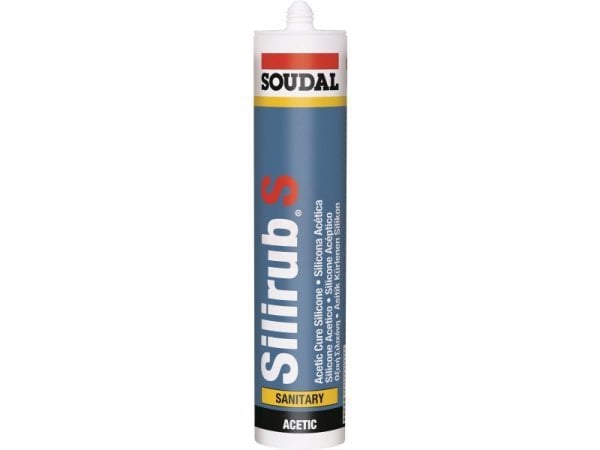 Soudal SİLİBRUB S 280 ML KARTUŞ ŞEFFAF SİLİKON 23 LÜ - 104021